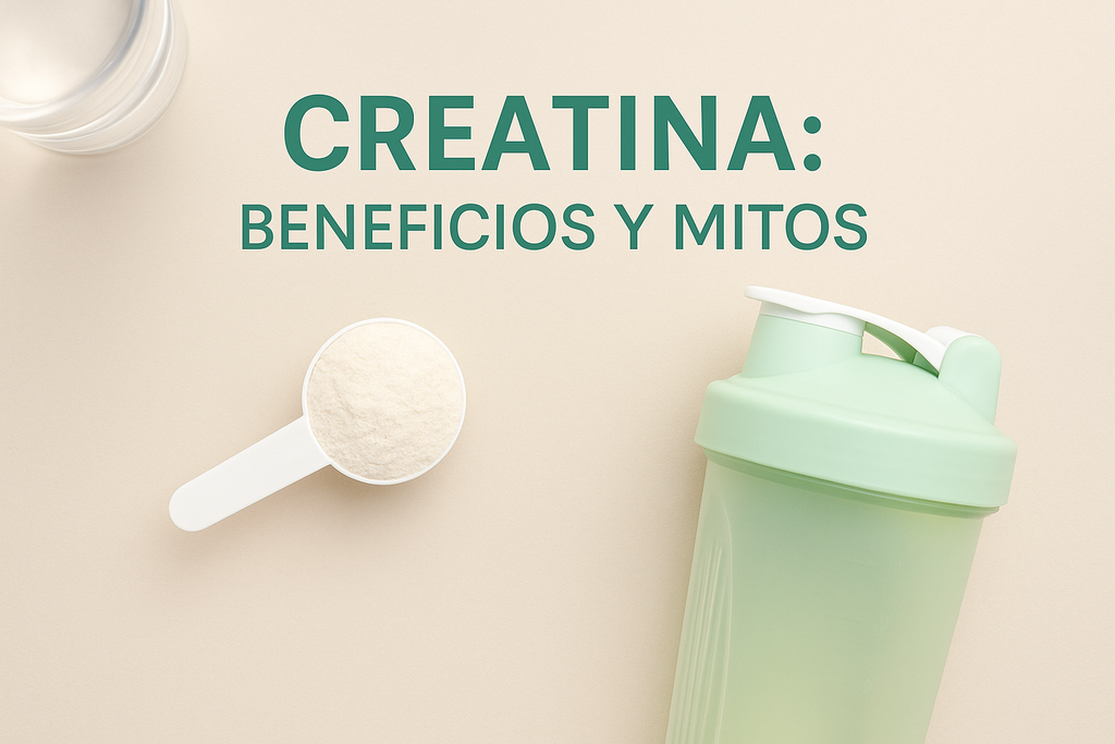 Creatina en mujeres y hombres: beneficios y mitos desmentidos